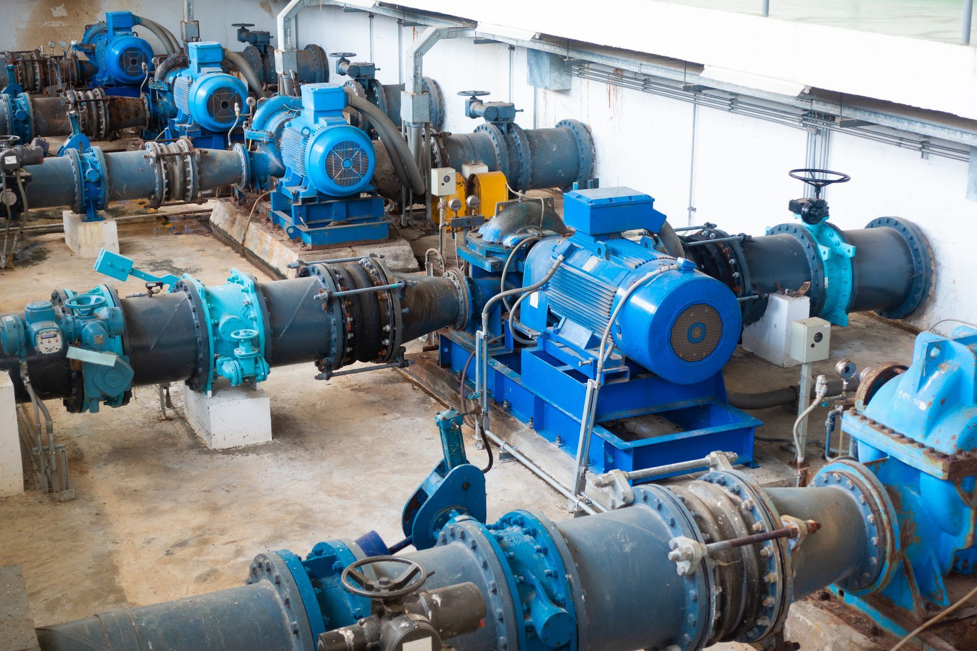 محطات الرفع والضخ